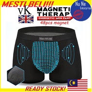 VicnI Klien Magnetic Health Canned Men's Modal Fabric Breathable Underwear/Seluar Dalam Terapi Ajaib