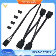 [UTnus9ddL] 1 to 4 ARGB Splitter Extension Cable Connect to 5V 3-Pin ARGB for  Commander Core and IC