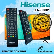 HISENSE EN-83801 FLAT PANEL LED TV REMOTE CONTROL (ORIGINAL)