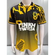 97-98 Athens AEK Home Short-Sleeve High-Quality Football Jersey S-XXL