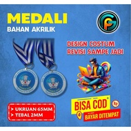 ACRYLIC MEDAL COSTUME MEDAL/ GRADUATION MEDAL/ LASER ACRYLIC MEDAL/