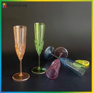 Mypink Retro Imitation Glass European Plastic Wine Glass Wine Glass Goblet Retro Red Wine Goblet Car