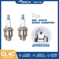 2-8PCS Screw Terminal Candles Replace for B4LM W9ECO WR11E0 Champion 861 J19LM RJ19LM Denso W14LM-U 