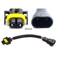 Onione H4 9003 to H11 Headlight Fog Light Conversion Connector Wiring Harness Plug Cable Socket Conn