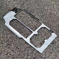 แผงตกแต่งเกียร์ Jaecoo J6 6 Chery ICAR03 ป้องกันสวิตช์ภายใน โลหะดัดแปลง สีดำ