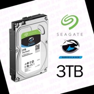 Hardisk/hdd 3Tb Seagate Skyhawk 3.5" For Pc Cpu Cctv/Hdd Internal