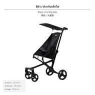 รถเข็นเด็กน้ำหนักเบา พับเก็บได้ รองรับน้ำหนักได้ถึง 50 กิโลกรัม พกพาสะดวก แบบที่นั่งสูง เหมาะสำหรับเ