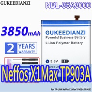 High Capacity Baery NBL-35A3000 3850MAh For TP- Neffos X1Max TP903A TP903C Bateria