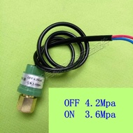 OFF 4.2Mpa  ON 3.6Mpa Air Conditioner Refrigeration parts 2 Terminals/Wire Pressure Control Switch P