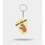 Dice Meme Keychain