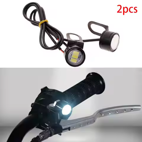 2Pcs Super Bright Driving Light Eagle Eye LED Reverse Backup Driving Light Motorcycle Fog Lamp Headl