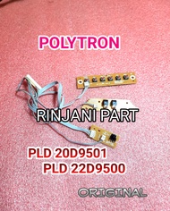 TOMBOL SENSOR IR TV LED POLYTRON PLD 20D9501 PLD 22D9500