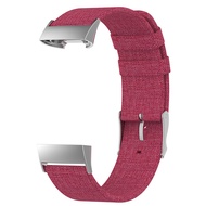 ❤tamymy❤For Fitbit Charge 3 Replacement Canvas Watch Band Bracelet Wrist Strap 5 Colors