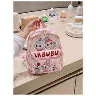 [Hàng mới 2025] Balo mầm non Labubu mới dễ thương hoạt hình Anime sức chứa lớn vải Oxford cặp đi học