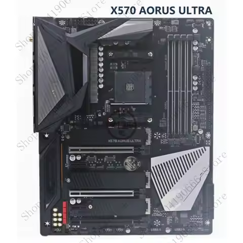 QQ For Gigabyte X570 AORUS ULTRA Desktop Motherboard AMD AM4 DDR4 ATX 128GB Tested.