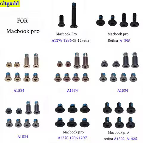 1 set of FOR Macbook Pro computer A1398 A1502 A1425 A1278 1286 1297 FOR Macbook proretina motherboar