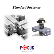Aluminium Profile Standard Fasteners Profile Join Connector 3030 4040