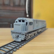 Miniature locomotive train CC201 Unpaint Diecast Kereta Mainan