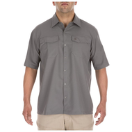 5.11 Tactical - Freedom Flex Short Sleeve Shirt เสื้อเชิ้ตแขนสั้น คอปก เสื้อเชิ้ตผู้ชาย ระบายอากาศ ซ
