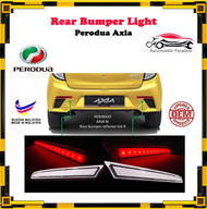 Perodua Axia - Rear Bumper Reflector LED Lamp ( SE & ADVANCE 2014 - 2018 / Made in Malaysia )