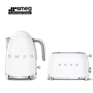 Smeg Breakfast Set Kettle KLF04WHUK + Toaster TSF01WHUK (White)