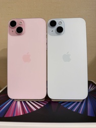 iPhone 15 Plus 128GB/256GB 香港行貨 HK Original 藍色/粉色 blue/pink Color