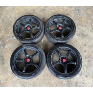 Ray sFoundry G games77 W Size17x7JJ PCD 100/114.3 Offset +42 Hole4/4M colourGM