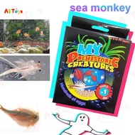 AliToys Sea Monkey Toys for Kids and Boys Ocean Tank Magic Aquarium Habitat DIY Toy Pet Usable Birthdays Gift