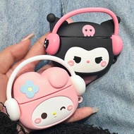 Cute Kuromi Airpod pro casing cover | Airpods 1/2 Casing Cover Silicone Casing Protective Cover | ai