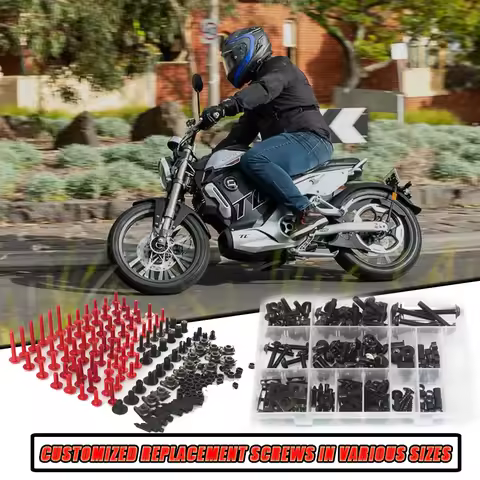 For Super SOCO TS TC Original TCmax TSx Super SOCO TC MAX CNC Motorcycle Custom Fairing Screw Bolt W