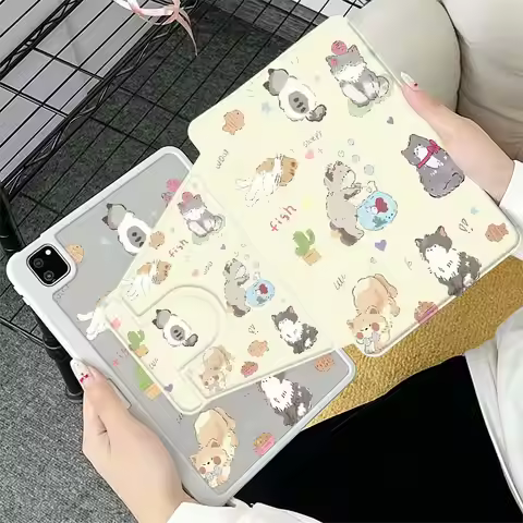 360° Rotating Flip Book Case for Redmi K Pad 8.8 SE 8.7 Pro/Pro2 12.1 Xiaomi Pad 5/6/7 11 SE 11 Xiao