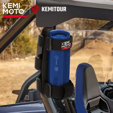 1.65-2" Roll Cage 1680D UTV Audio Holder For Can-am Maverick X3 Compatible with Polaris RZR 1000 800