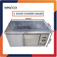 SECONDHAND 2 Door Counter Chiller 1200mm