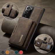 Leather Back Cover For Samsung Galaxy S25 S24 FE Plus Ultra A55 A16 A36 5G Wallet Phone Case with Ca