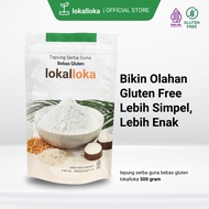 Gluten free lokalloka multi-purpose flour 500 grams, flour substitute gluten free flour
