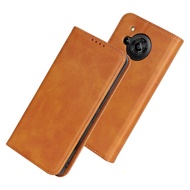 For Sharp Aquos R8 Pro R7 R6 AQUOS sense 6 Filp Phone Case Card Holder Stand Leather Case Cover
