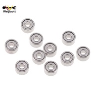 [Wjt] 10Pcs 681XZZ 1.5x4x2mm open miniature bearings ball mini hand bearing spinner [hot sale]