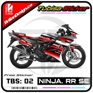 Sticker Striping Kawasaki Ninja RR Old 2011 SE - Stiker Motor Ninja RR Old 2011 SE. TBS.SF.02