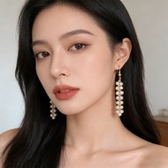 14k Gold-Covered Earrings Bead Earrings Temperament Gentle Retro Simple Earrings Gold-Covered Earrin