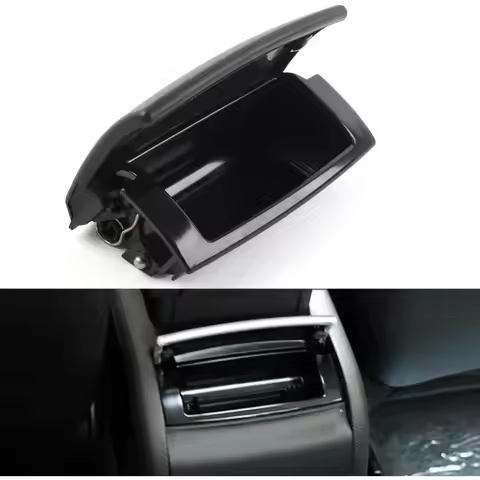 For Audi A4 B6 B7 2001-2008 Rear Center Console Ashtray Black 8E0857961M Car Interior Cigarette Ash 
