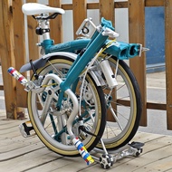 อุปกรณ์เสริมสำหรับจักรยานแบบพับได้ Brompton ใช้สำหรับการปรับแต่งยางขอบเหลืองแบรนด์ Ma One ยางนอกแบบพ