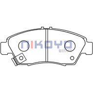 NIKOYO BRAKE ผ้าเบรคหน้า honda city ปี2008-2010 รับประกันสินค้า3เดือน จัดส่งฟรี #N3104
