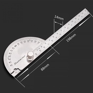 Protractor Caliper Protractor Ruler Degree Ruler 180 Degree Measuring PR180