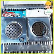 【hot sale】 American Stainless Strainer 6 x 6 inches Makapal Floor Drain Strainers with Basket Filte