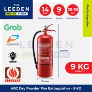 EVERSAFE ABC Powder Fire Extinguisher - 9kg by Leeden Online Store