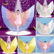 BYTEZY Belly Dance Wings - Kid's Oriental Prop with Sticks