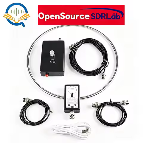 GA-800 GA800 Active Loop Antenna 10KHz-159MHz HF Short Wave Small Loop Antenna MW Shortwave SSB Avia