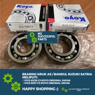 SATRIA FU 4-STROKE CRANKSHAFT BEARING 63/28 C3 6207 C3 KOYO ORIGINAL JAPAN