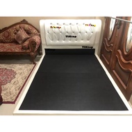 Single Super Single Queen King Bed Divan Bed Katil Putih White Bed