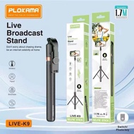 K9 NON-LED Tripod SELFIE STICK 3-IN-1 BLUETOOTH SELFIE STICK Tripod/ (Length 170 CM 1.7 METER/)